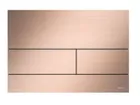 TECEsquare Metal II Flush button - PVD Brushed Rose Gold image