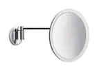 Hotellerie Wall mtd magnifying mirror on joint pivot arm image