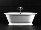 York Freestanding bath with plinth 1742 x 799mm, without overflow image