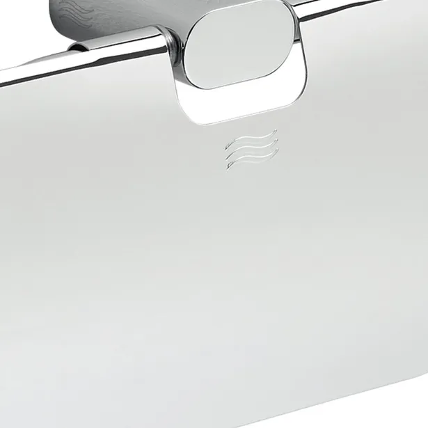 Mito Covered toilet roll holder - Chrome