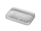 Semi inset counter top basin 1 TH 60 x 40cm image