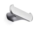 Mito  Robe hook double - Brushed Nickel image