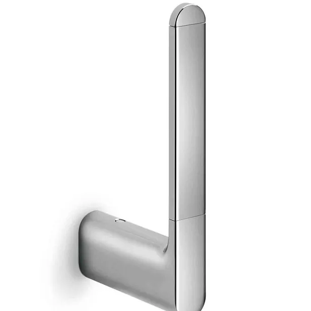 Mito Spare toilet roll holder - Chrome - Black